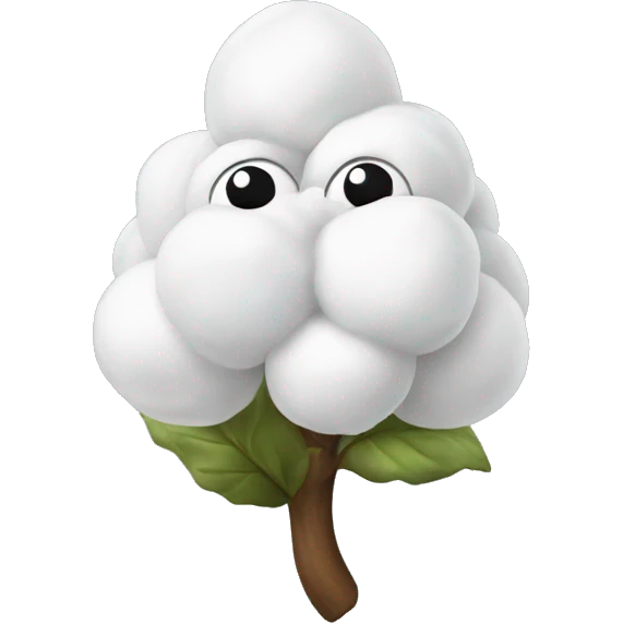 cotton emoji