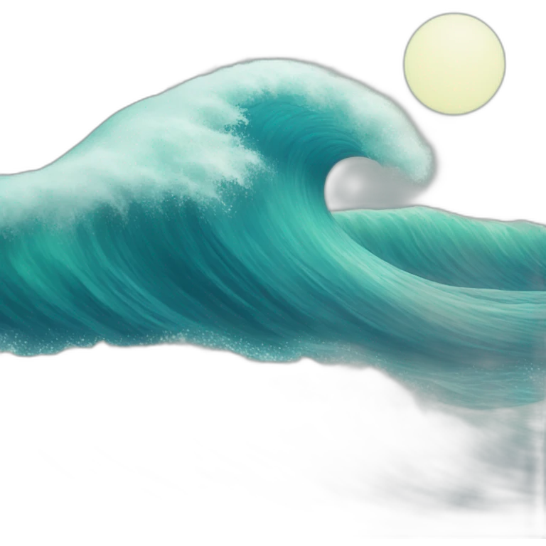 ocean wave emoji