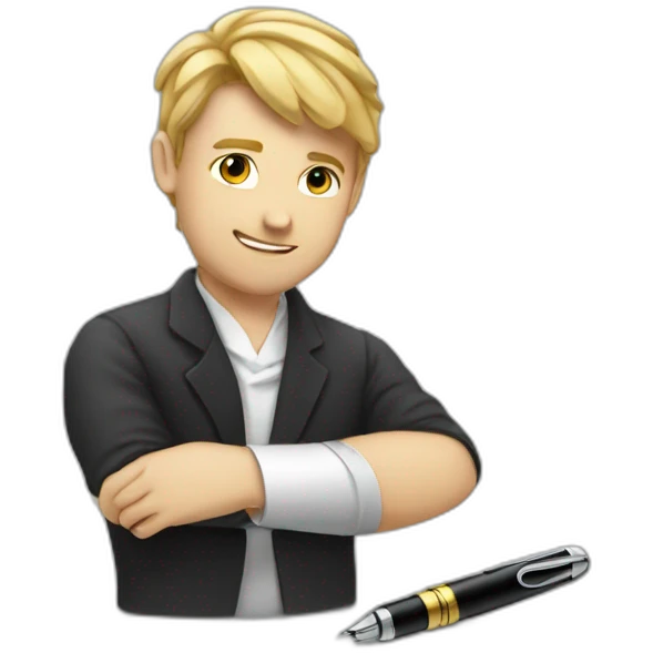 fountain pen addicted emoji