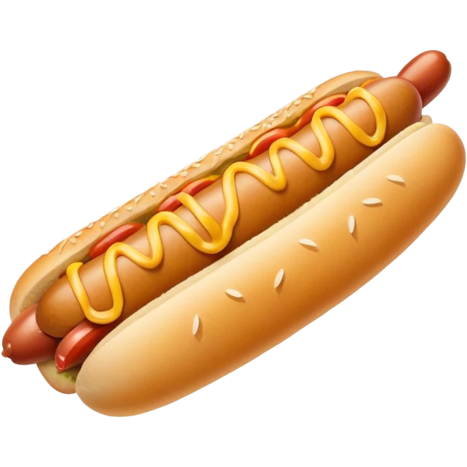 Corn with hot dog in mouth  emoji