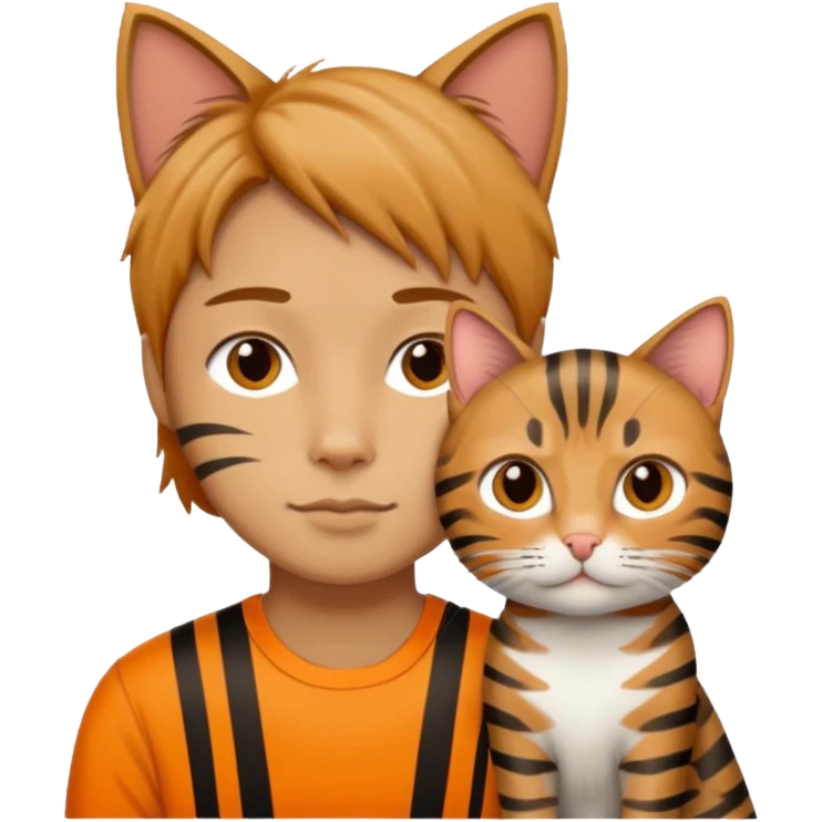 Han Vu with tabby cat emoji