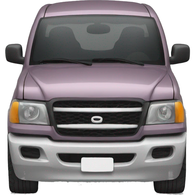one car, front view emoji