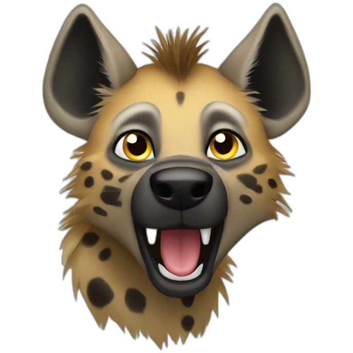 hyena emoji
