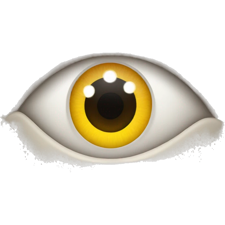 high eye emoji