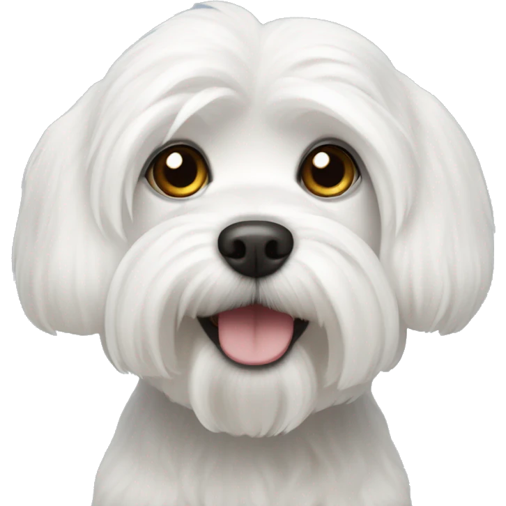 white maltese dog emoji