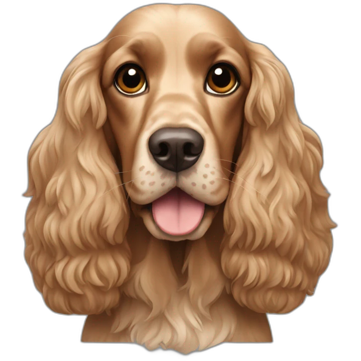 cocker spaniel emoji