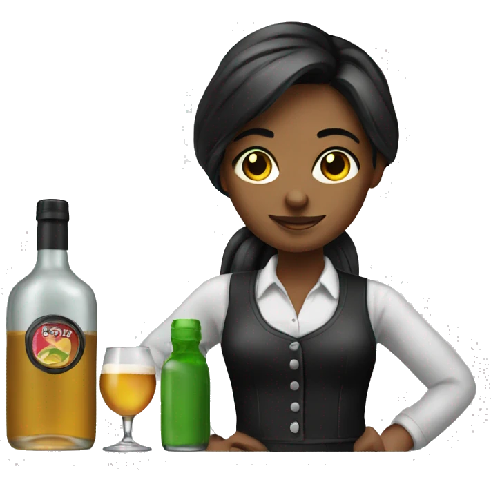 Bartender Girl emoji