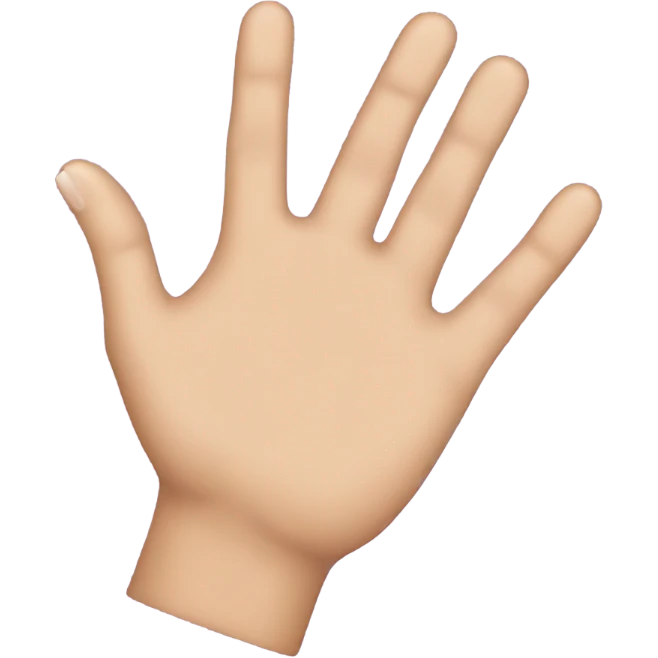 Unha lilás  emoji