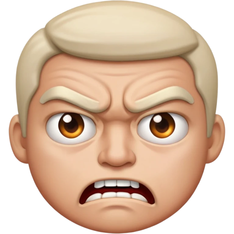 super mad and annoyed  emoji