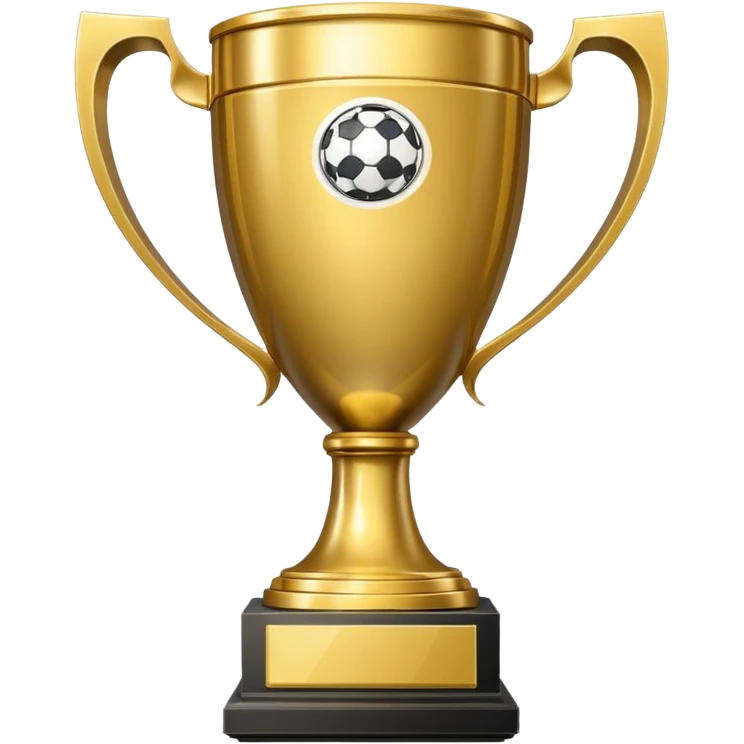Champions League trophy emoji