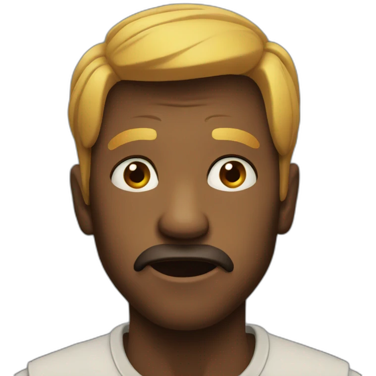 Terrifying look emoji