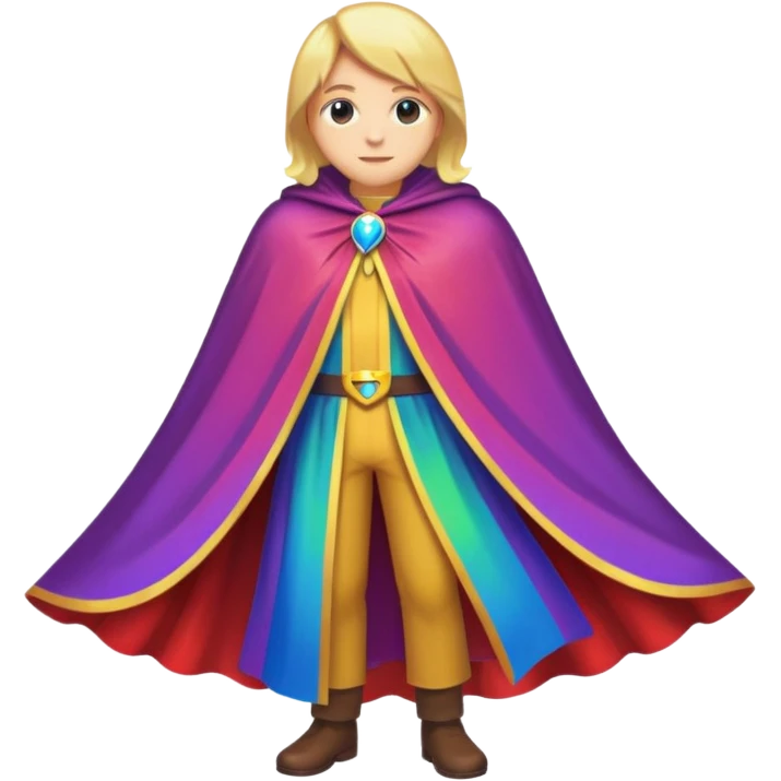  Cape no human Emoji fantasy pixel art style emoji