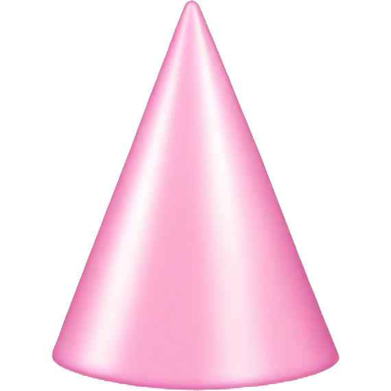 Light Pink party hat emoji