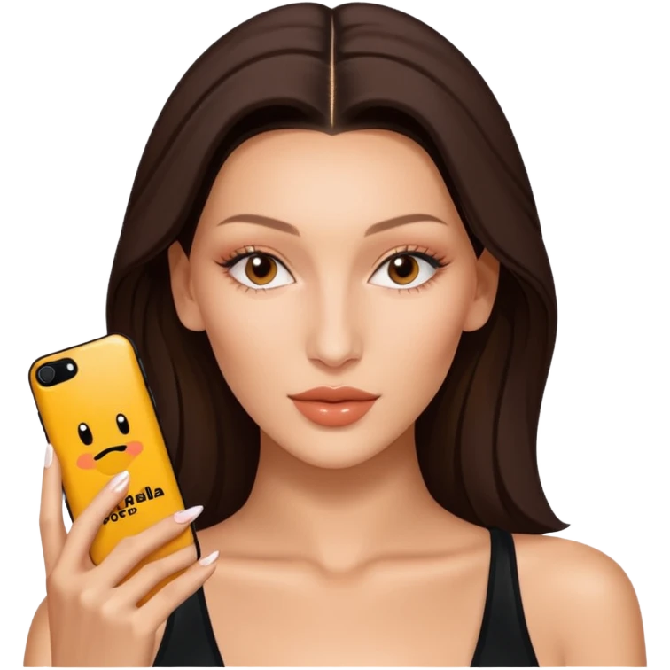 bella hadid orebella emoji