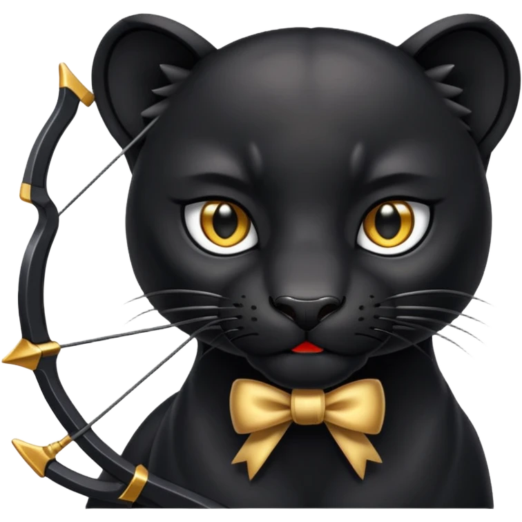 Panther archery  emoji