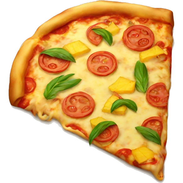 Pizza with pineapple  emoji