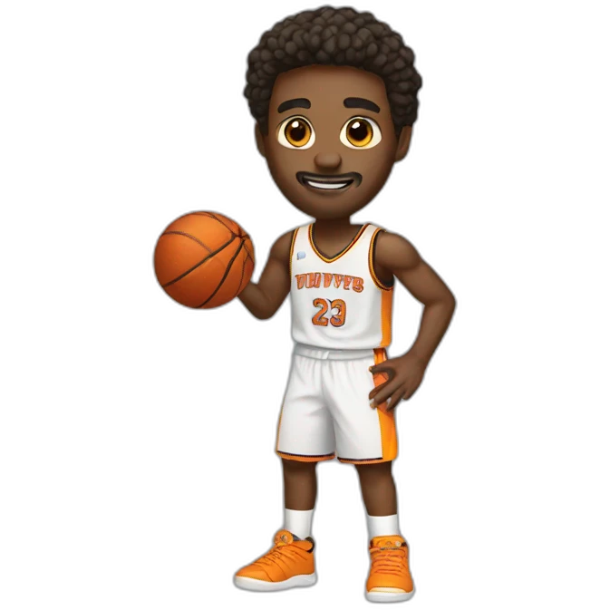Basketball player emoji
