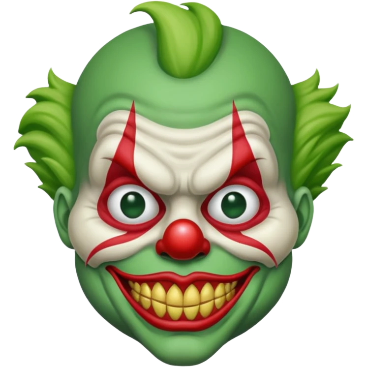 Killer klown from outer space emoji