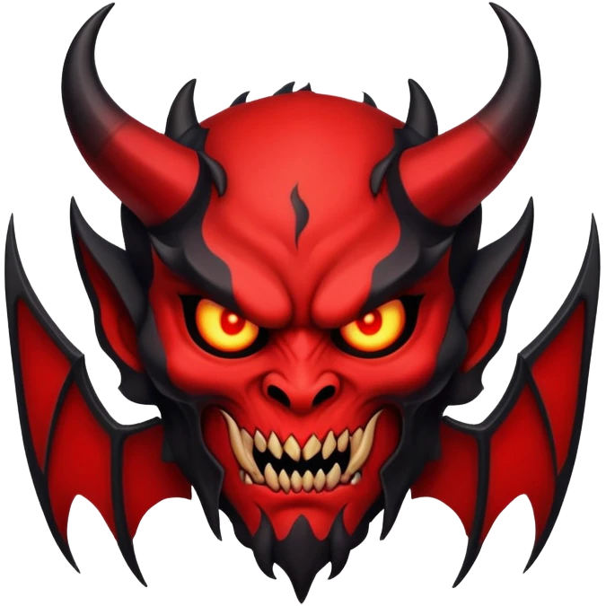 demon id card emoji