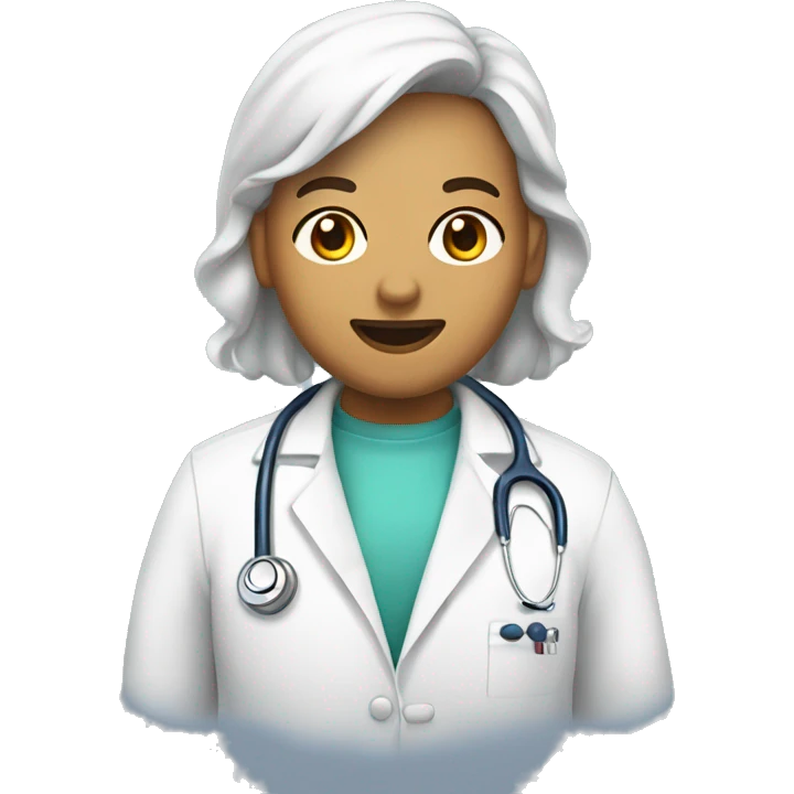médica loura gordinha emoji