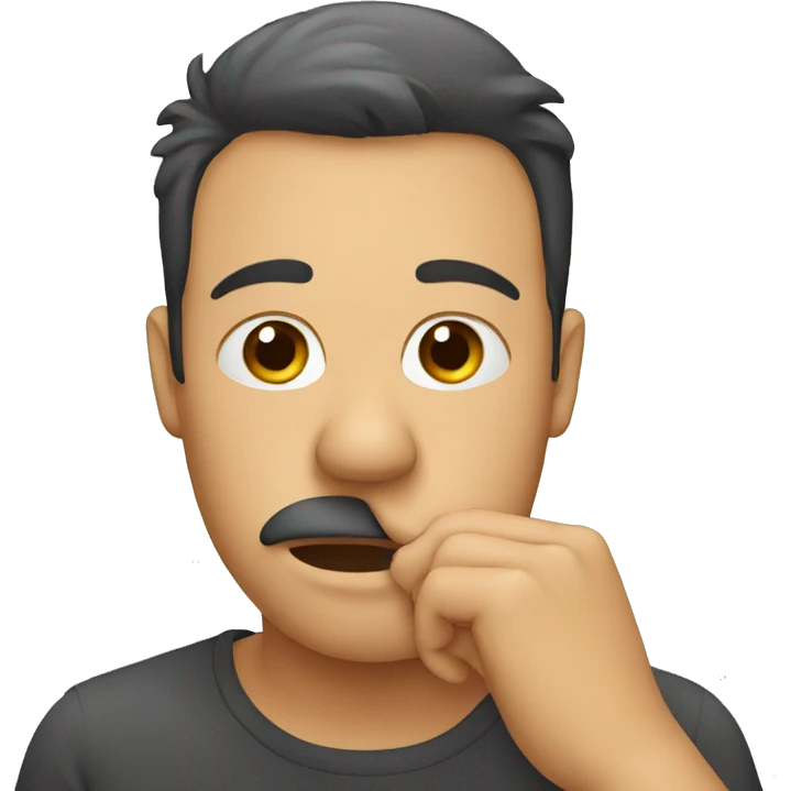 Person holding his nose emoji