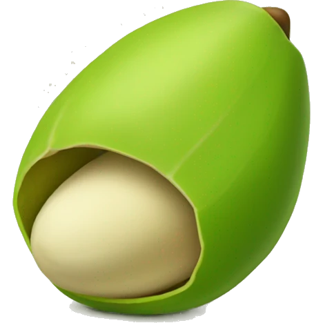 Pistachio emoji
