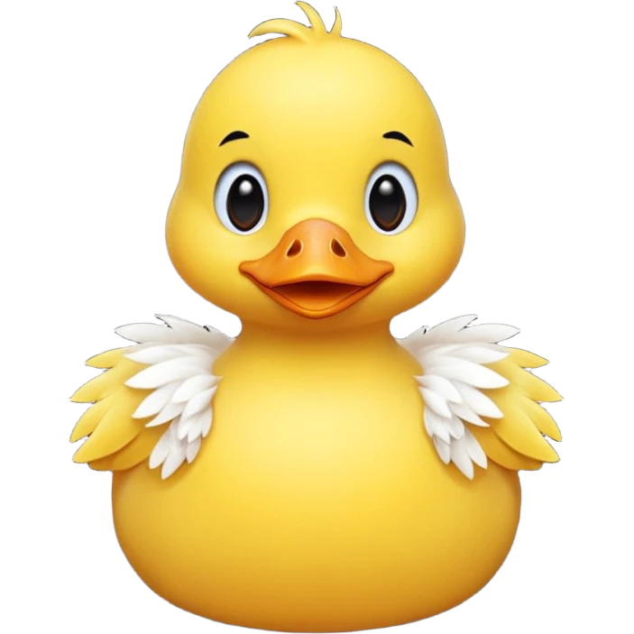 fluffy ducky emoji