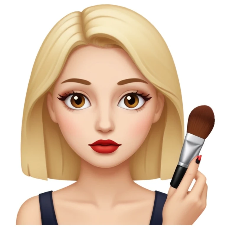 A Women with do makeup  emoji