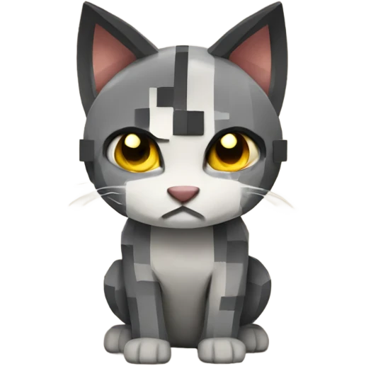 Minecraft cat emoji