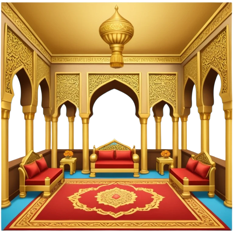 wealthy persian room, sassanid empire emoji