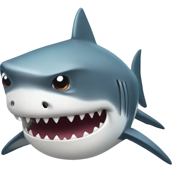 shark suprised emoji