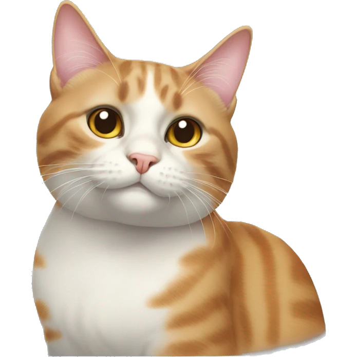 Maine cat,half body emoji