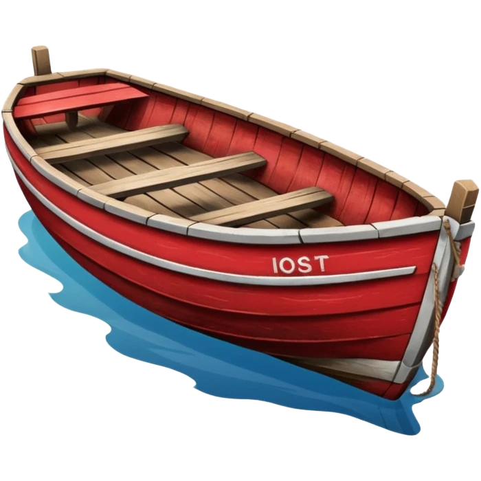 old red Boat emoji