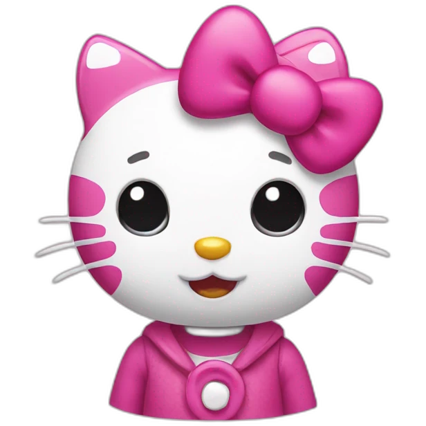 Hello kitty emoji