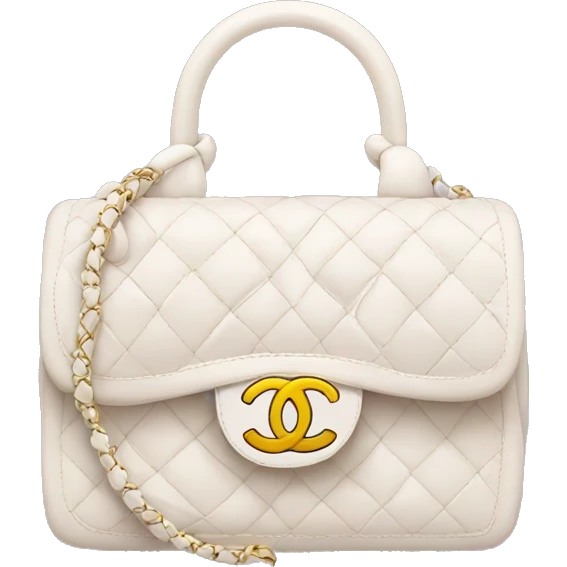 Cute Chanel purse emoji