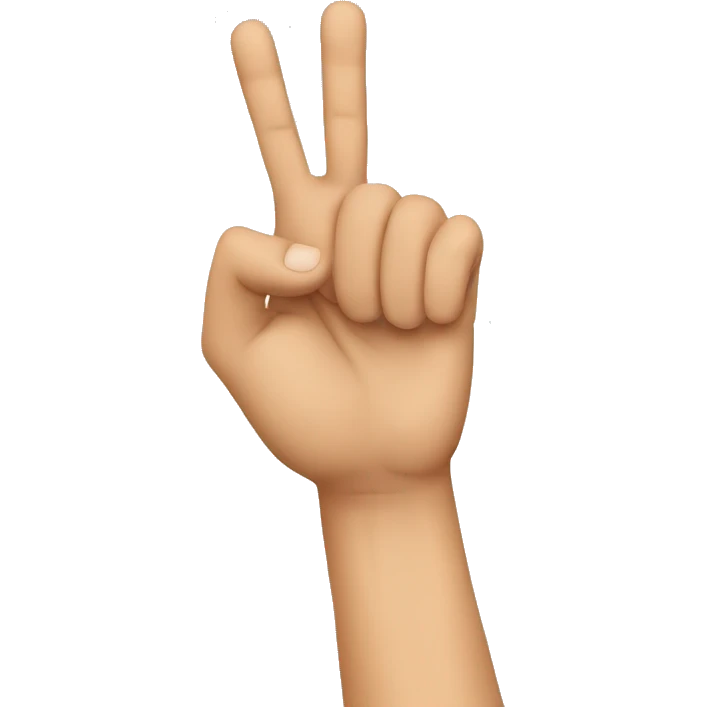 Hand sign emoji