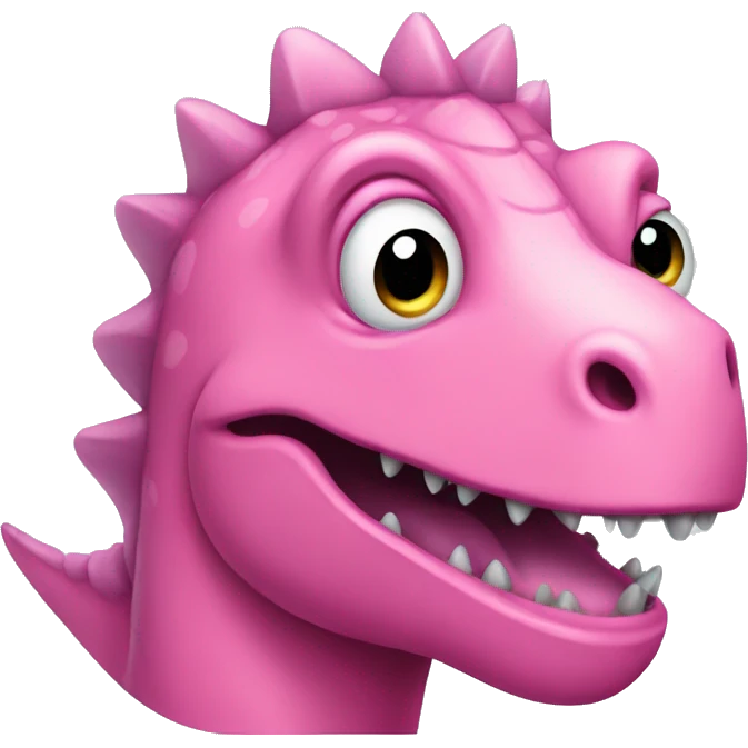 pink dinosaur emoji