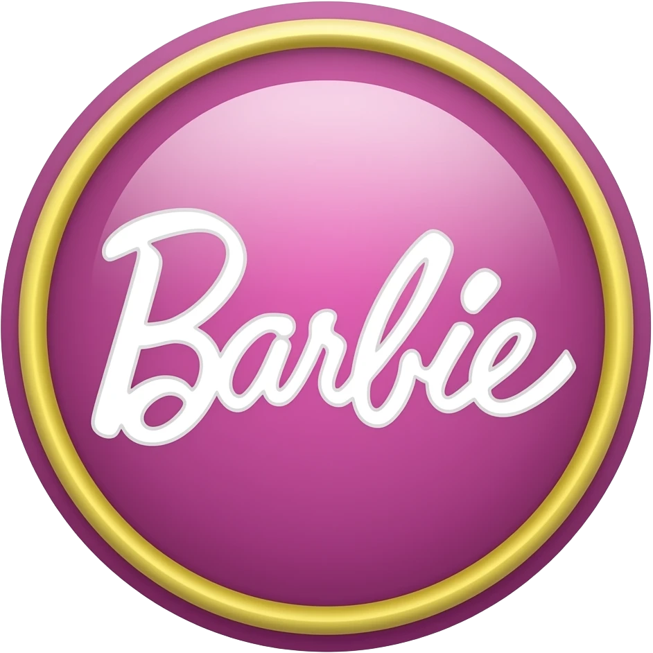 yellow and purple a circular wall decor  inspired by Barbie colour palette emoji