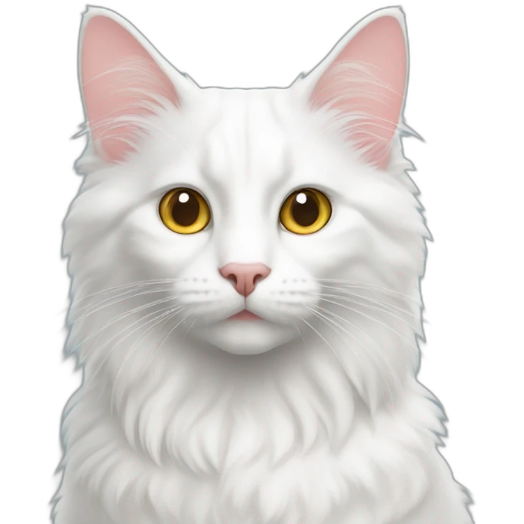 Turkish Angora Cat emoji