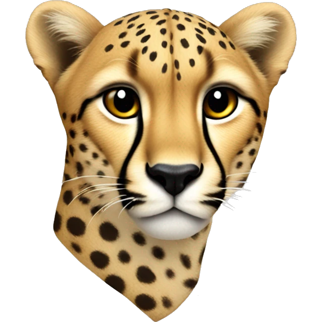 Cheetah ￼heart  emoji