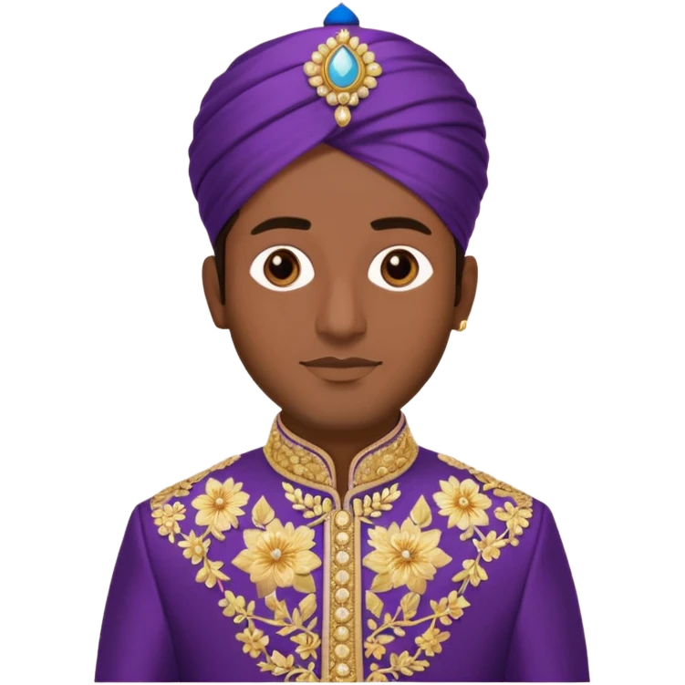 North indian groom emoji