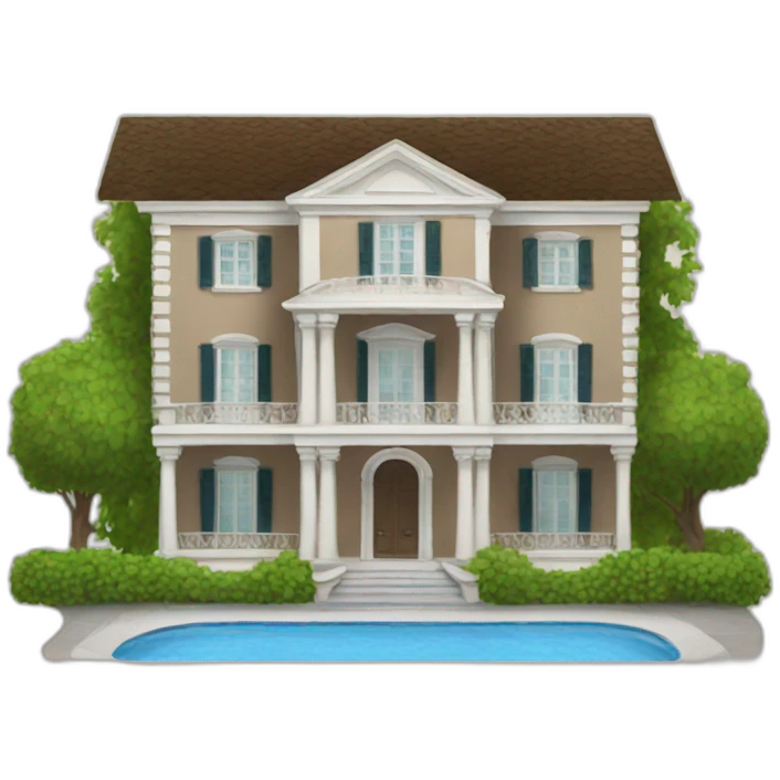 mansion emoji