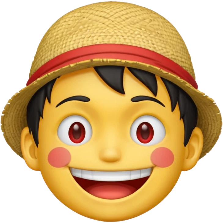 Create luffy emojis emoji