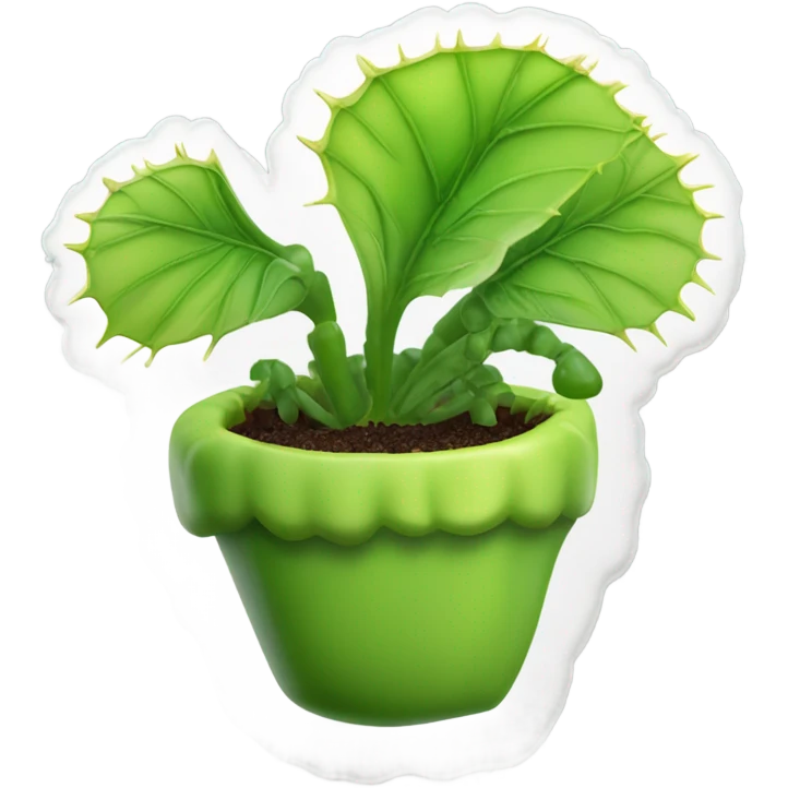 venus flytrap emoji