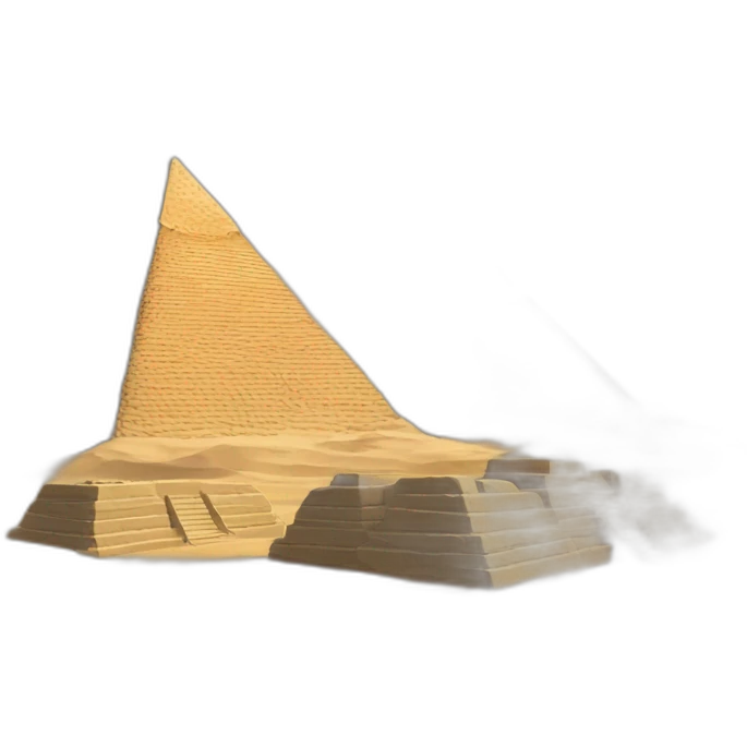giza plateau pyramids emoji