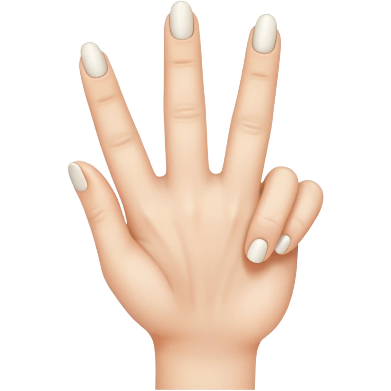 Finger with no fingernail emoji