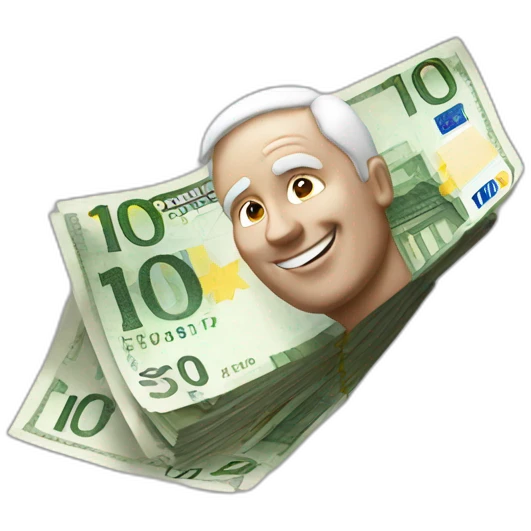 100 euros emoji