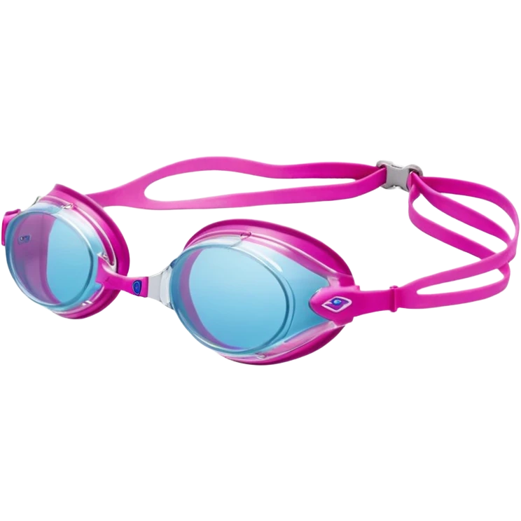 Speedo vanquisher swim goggles pink emoji