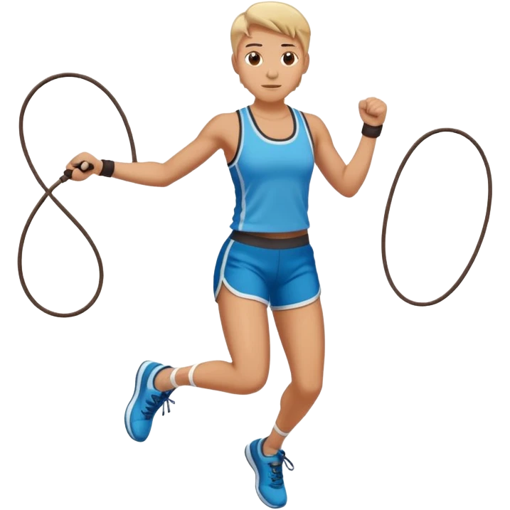 jumping rope emoji