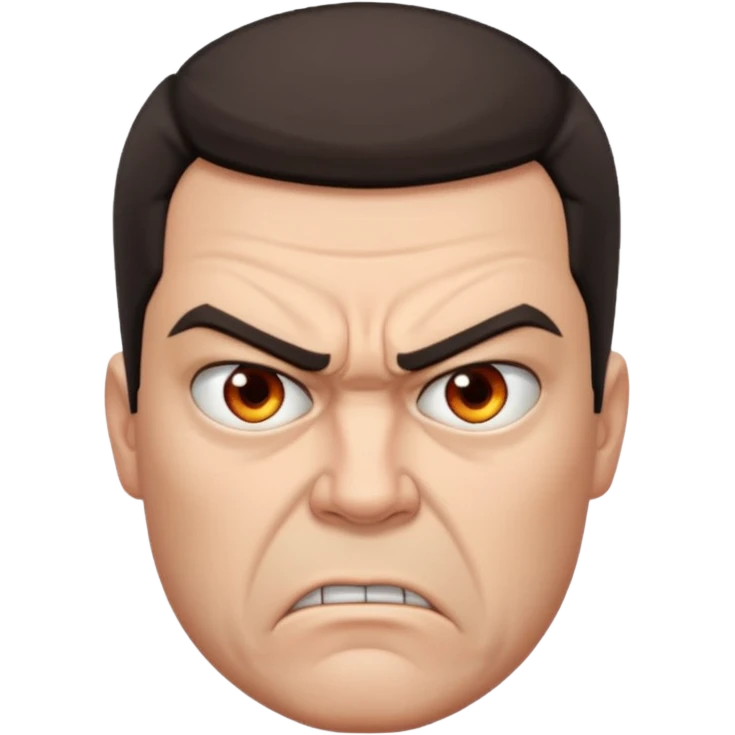 very angry man emoji